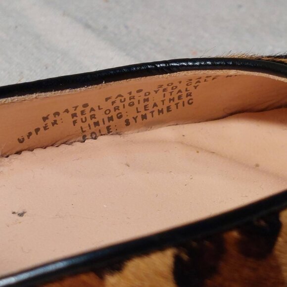 J. Crew Colette d'Orsay pumps in leopard calf hair Size 8 ½ - Picture 4 of 8